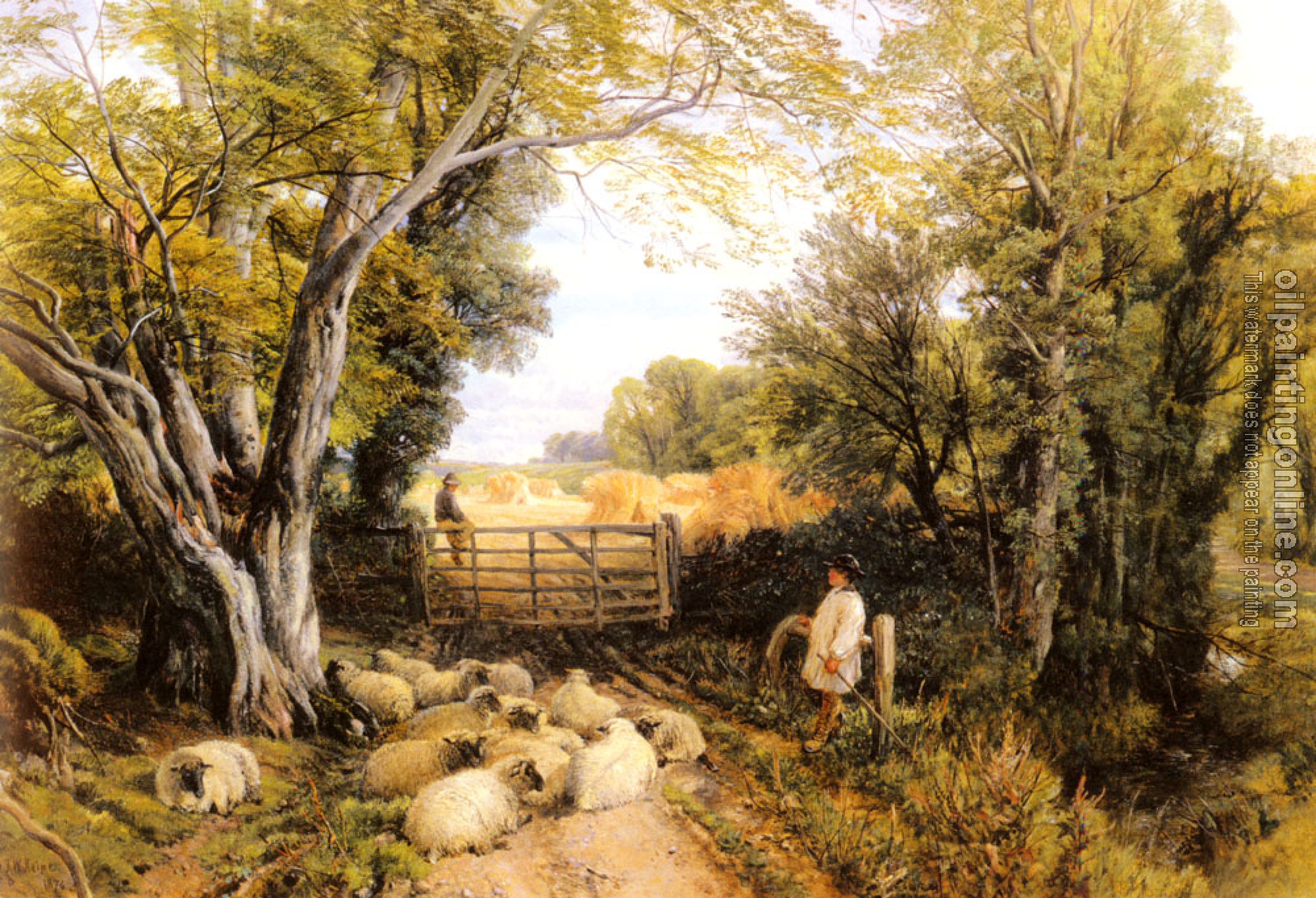 Frederick William Hulme - Hulme Frederick William Landscape In Wales